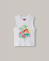 Tank Top Princesas Disney,BLANCO